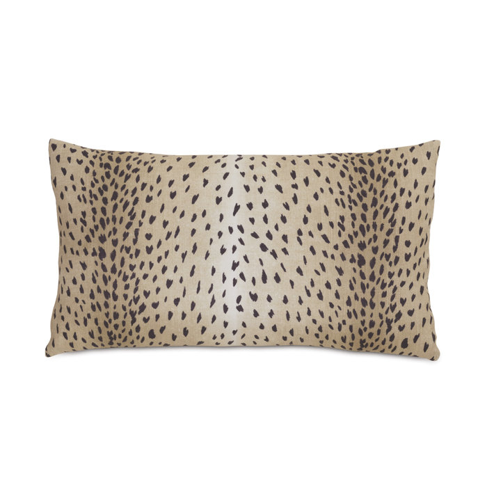 Eastern Accents Ines Spotted Animal Print Lumbar Pillow Wayfair Ca