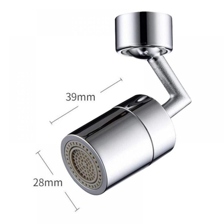 Universal Splash Filter Faucet 720 Degree Rotatable Faucet Sprayer Head  Kitchen Faucet