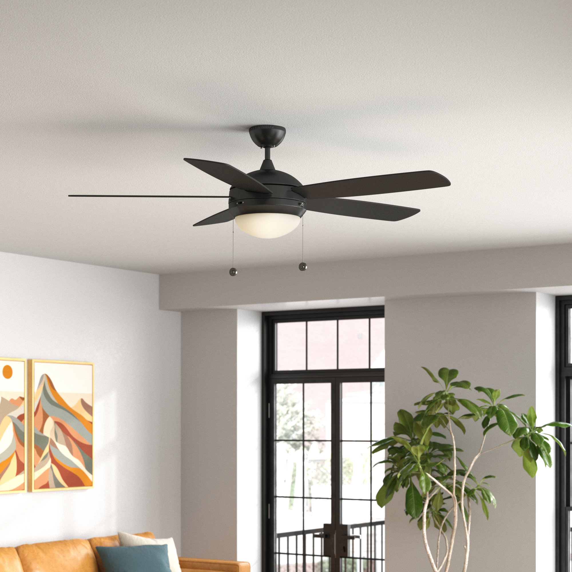 Mercury Row® Stembridge 52'' Ceiling Fan with Light Kit & Reviews | Wayfair