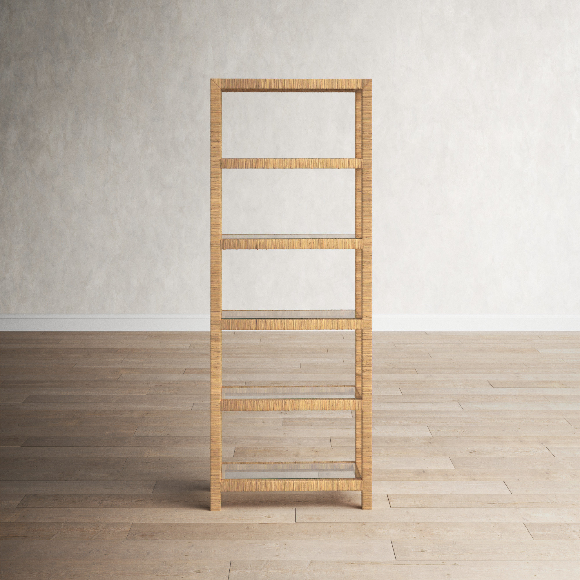 Birch Lane™ Adalard 80'' H x 30'' W Etagere Bookcase & Reviews Wayfair