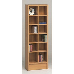 Double CD Multimedia 12-Shelf Storage Rack by Wildon Home ?