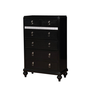 Evans 5 Drawer Chest by Rosdorf Park