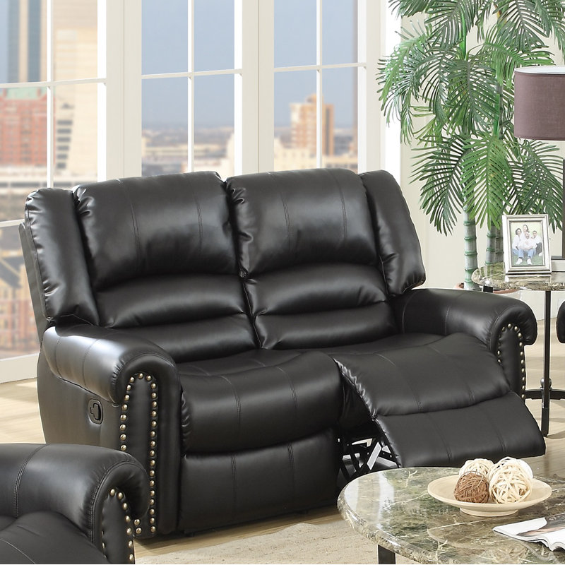 Red Barrel Studio Ingaret 63 Wide Faux Leather Recessed Arm Reclining Loveseat Reviews Wayfair Perfect as a relaxing seating option in a living room, a loveseat is a great alternative to a larger sofa or couch. wayfair com