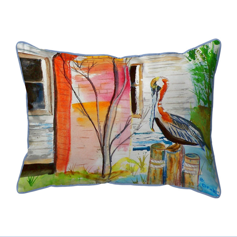 pelican throw pillows