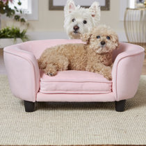 fancy pink dog beds