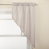 Gray Silver Swag Valances Kitchen Curtains You Ll Love In 2020 Wayfair