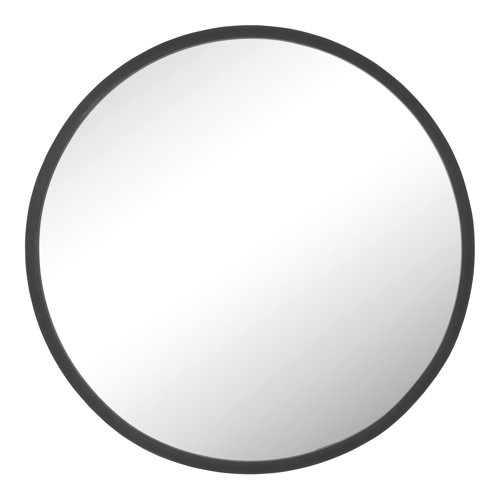 Umbra - Hub Round Mirror - 61cm - Black