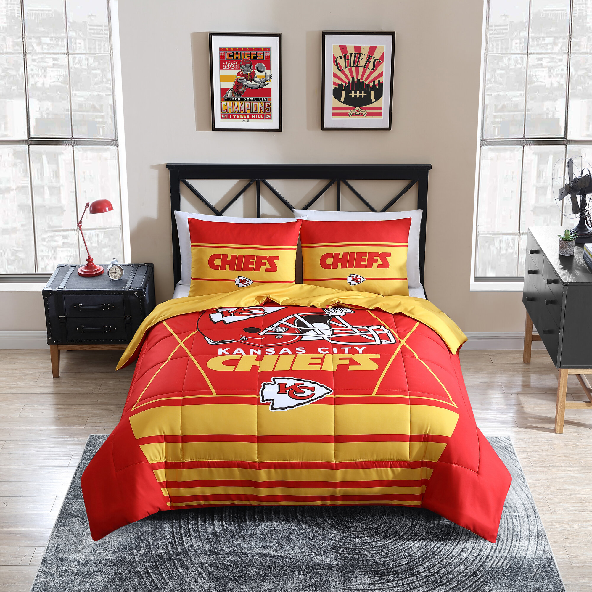 nfl comforter set full