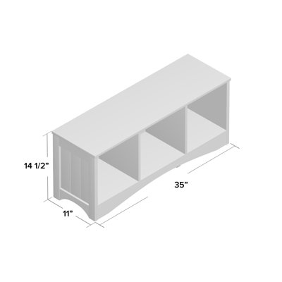 Pete Kids Toy Storage Bench Joss Main