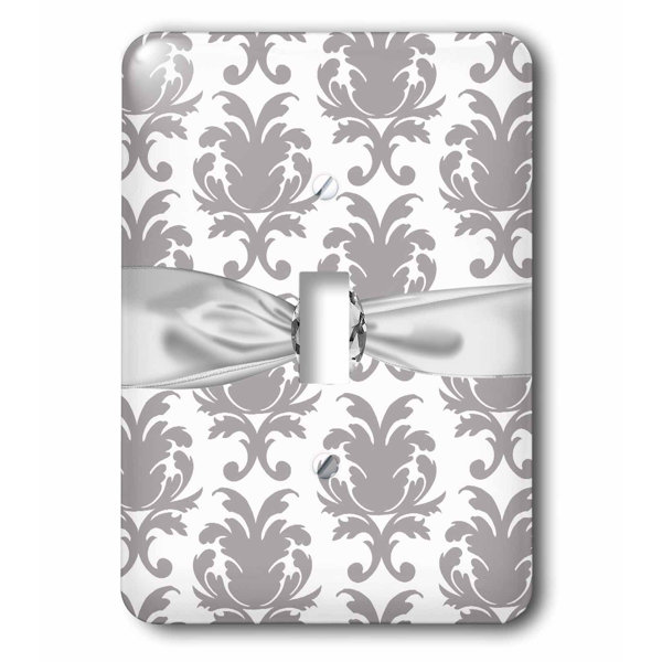 3drose Baroque Decorative Elegant Damask Faux Diamond Ribbon 1