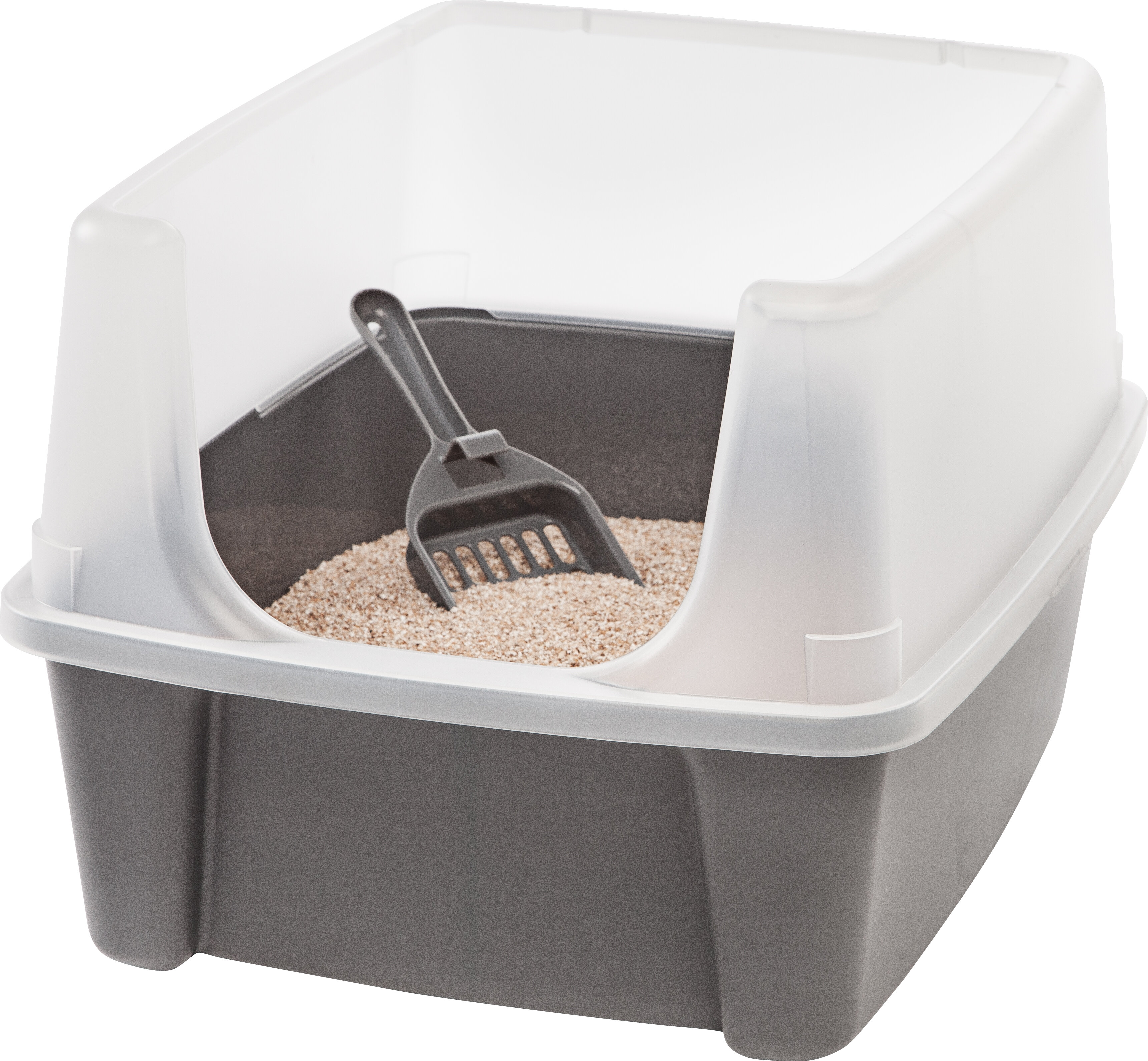 jumbo cat litter box with lid