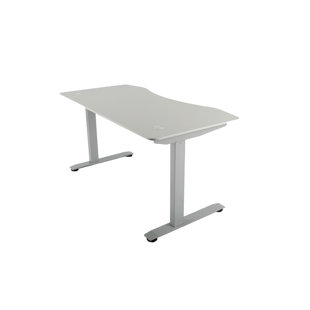 Best Lakey V-Adjustable Standing Desk by Symple Stuff Office Furniture Lakey V-Adjustable Standing Desk by Symple Stuff Office Furniture