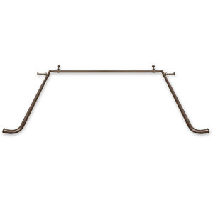 Effie Bay Single Curtain Rod and Hardware Set