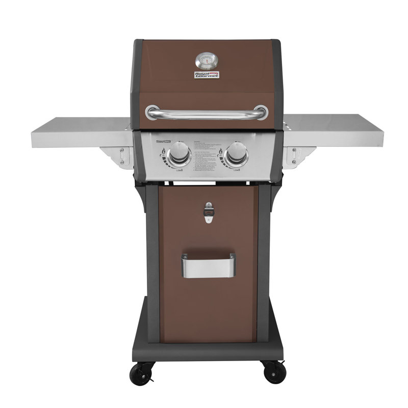 Royal Gourmet Patio 2 Burner Propane Gas Grill With Side Shelves Patio 2 Burner Propane Gas Grill With Side Shelves