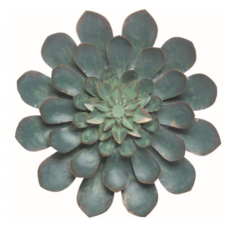 Bungalow Rose Tullia Spring Cactus Flower Wall Décor | Wayfair