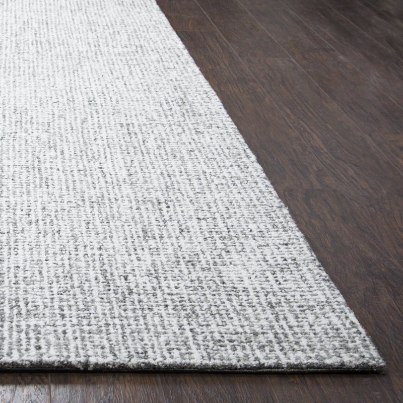 Gracie Oaks Marsh Hand Tufted 100 Wool Gray Area Rug Reviews Marsh Hand Tufted 100 Wool Gray Area Rug