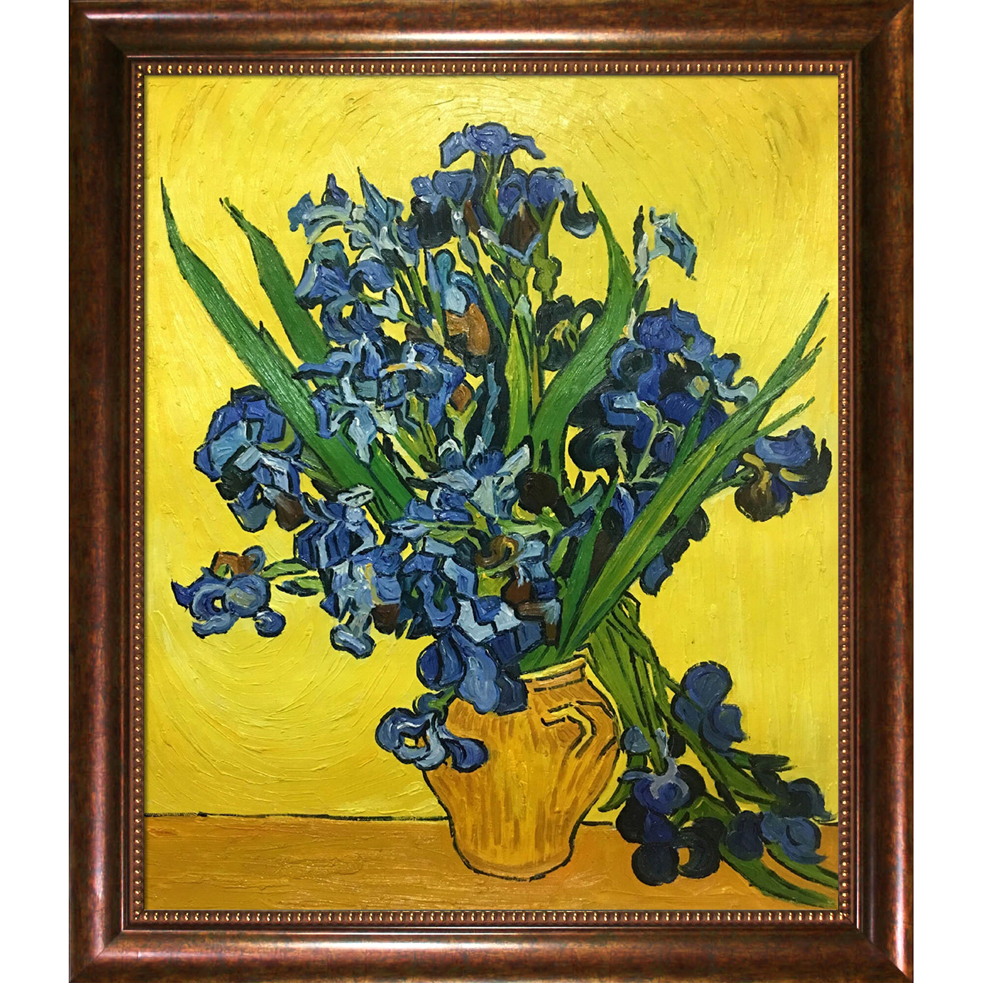 Wildon Home Irises In A Vase By Vincent Van Gogh Picture