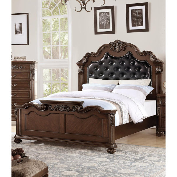 Ornate Carved Wood Headboard Wayfair