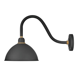 Go to store & view more images Foundry Wall Mount Outdoor Barn Light by Hinkley Lighting
