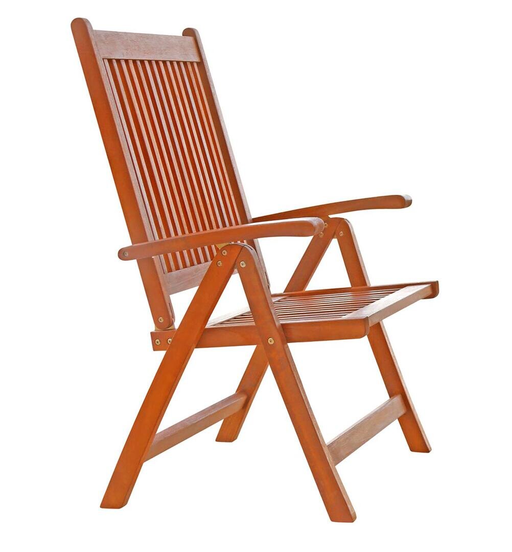 malibu recliner garden chair