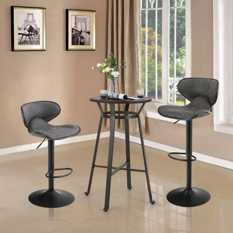 MAISON ARTS 2 - Person Bar Height Dining Set & Reviews | Wayfair