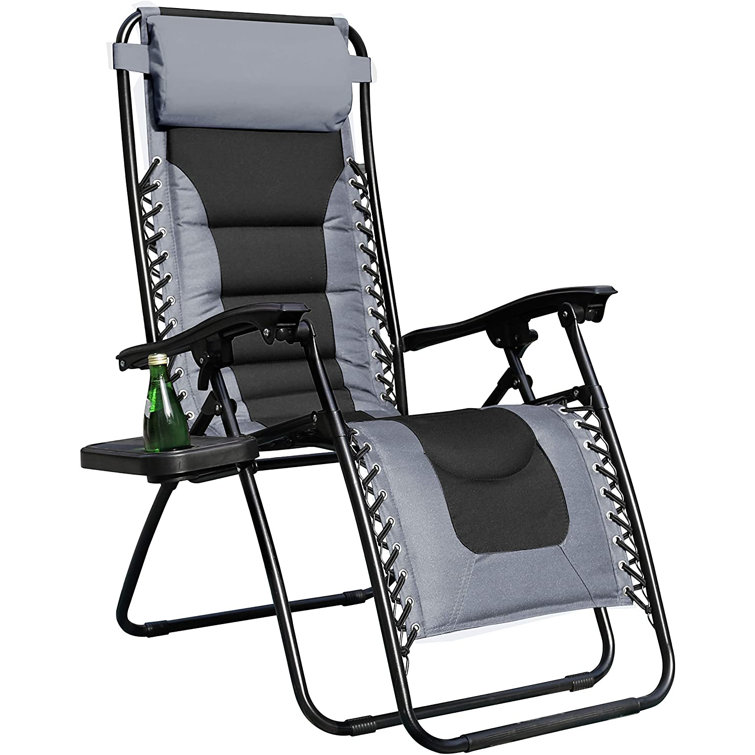 Freeport Park Reclining Zero Gravity Chair With Cushion Reviews Wayfair