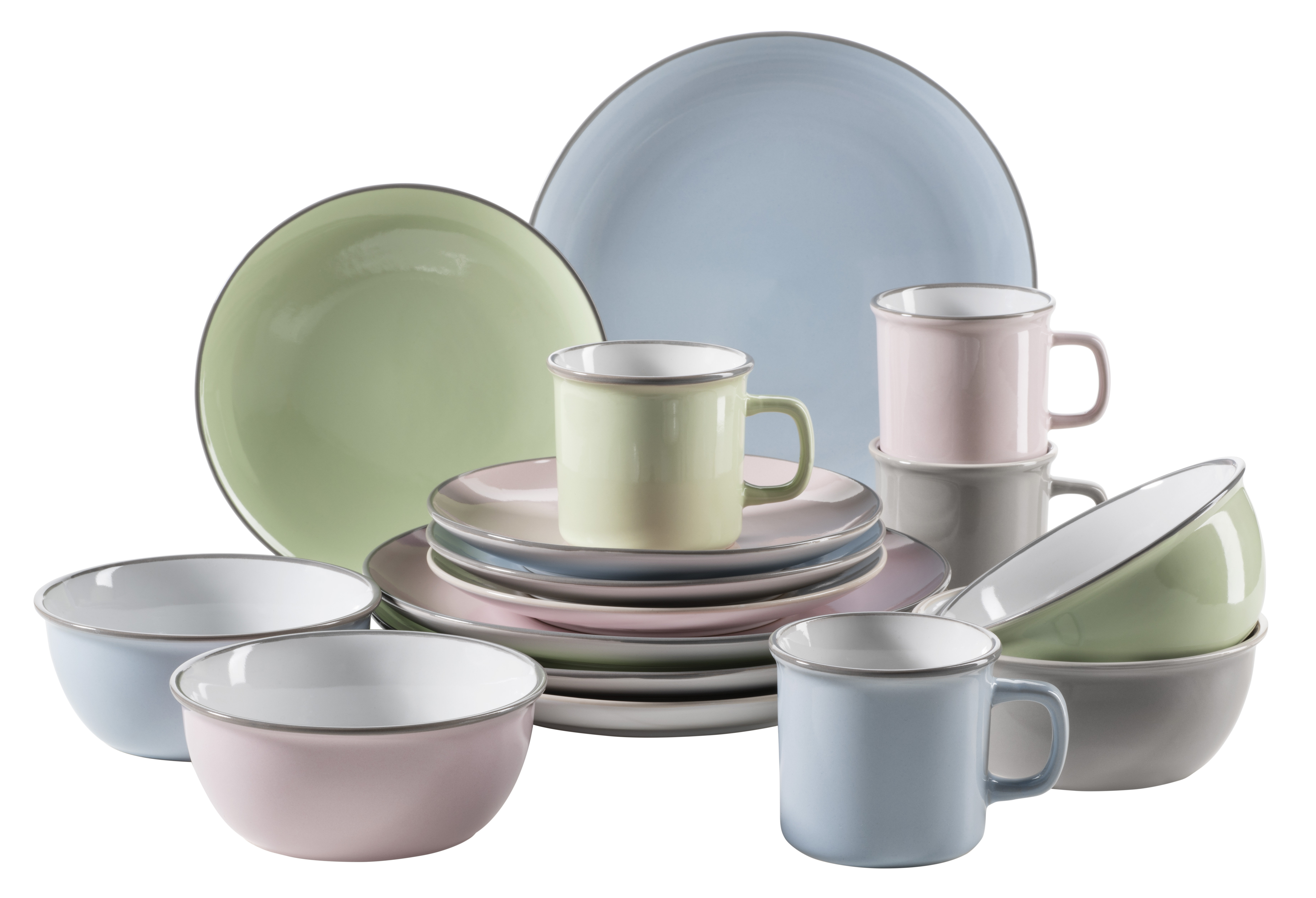 Metro Lane Gaynelle 16 Piece Dinnerware Set Service For 4 Reviews Wayfair Co Uk