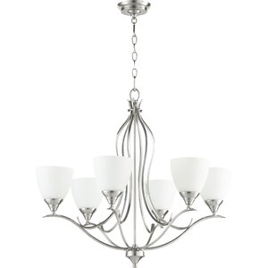 Flora Fall 6-Light Shaded Chandelier