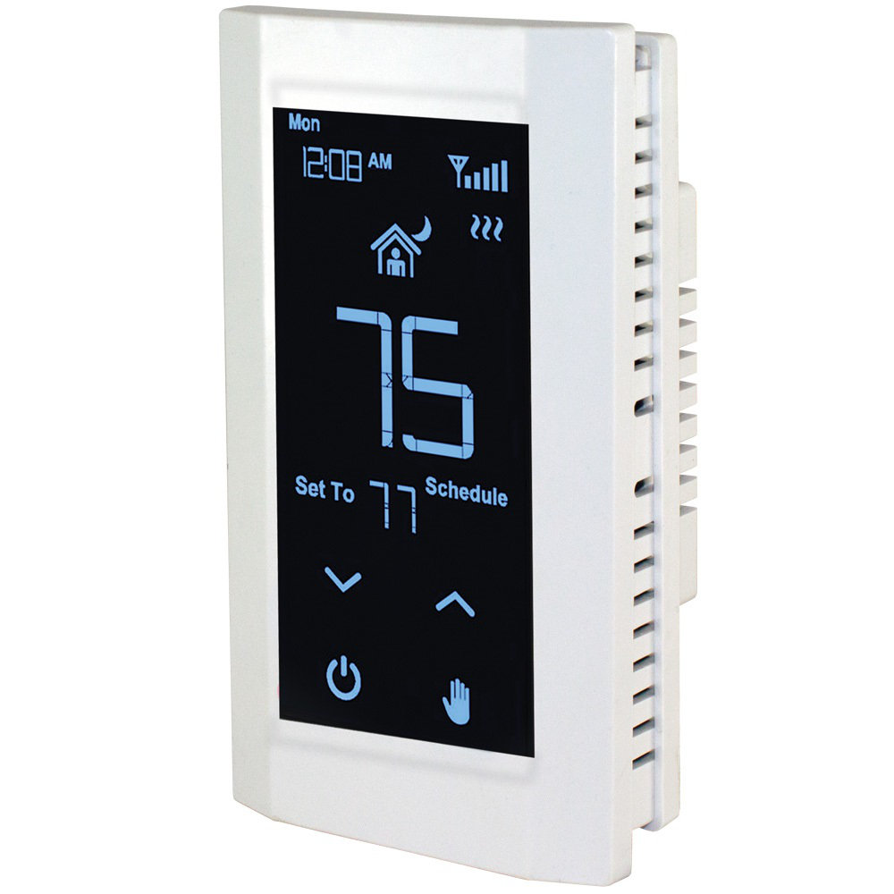 King Electric White Thermostat for Heating Only | Wayfair