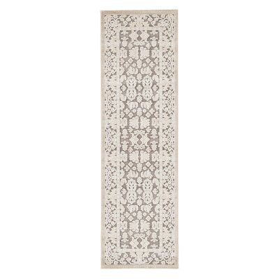 Wildon Home Chiquin Gray Area Rug Rug Size Runner 26 Inch X 8