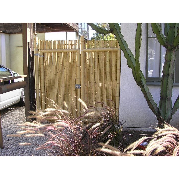Backyard X Scapes 8 Ft W Rolled Bamboo Fence Panel Reviews