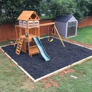 cranbrook wooden swing set