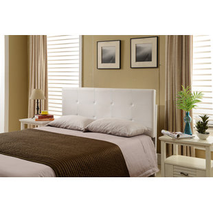 Avins Queen Upholstered Panel Headboard by House of Hampton