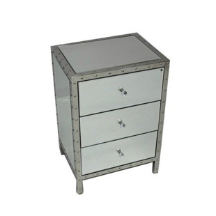 Go to store & view more images Carr 3 Drawer Nightstand by Rosdorf Park