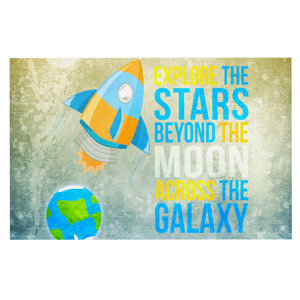 Nick Atkinson 'Explore the stars' Doormat