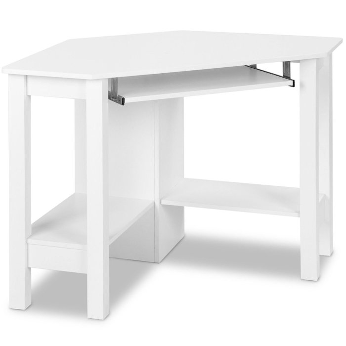 Winston Porter Carnesville 1 Drawer Corner Desk Reviews Wayfair Ca