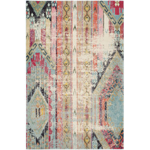 Newburyport Beige/Orange Area Rug