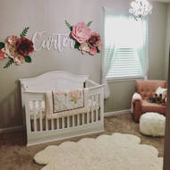 harper nursery swivel glider