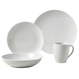 Collins 16 Piece Dinnerware Set, Service for 4