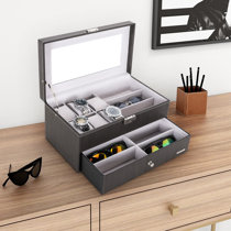 leather jewelry box organizer