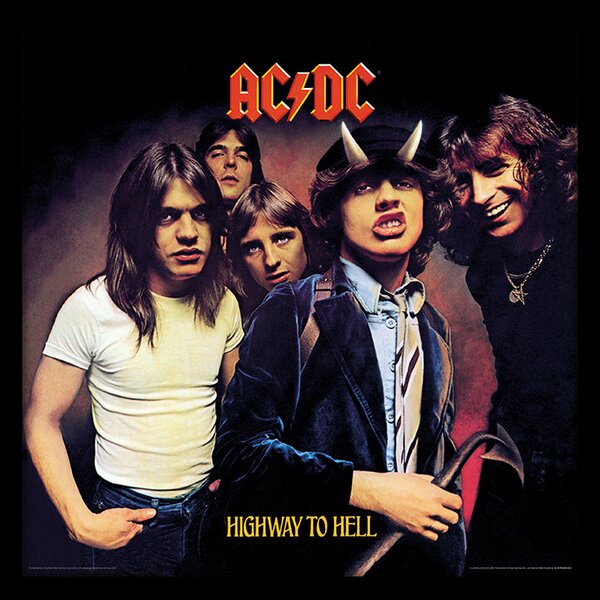 East Urban Home Acdc Highway To Hell Album Cover Wall Art Wayfair Co Uk