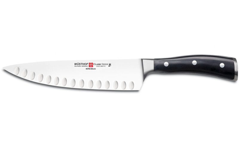 Wusthof Classic Ikon 8 In Hollow Edge Chef S Knife Reviews Wayfair