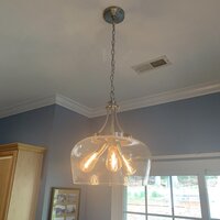 keener 3 light pendant