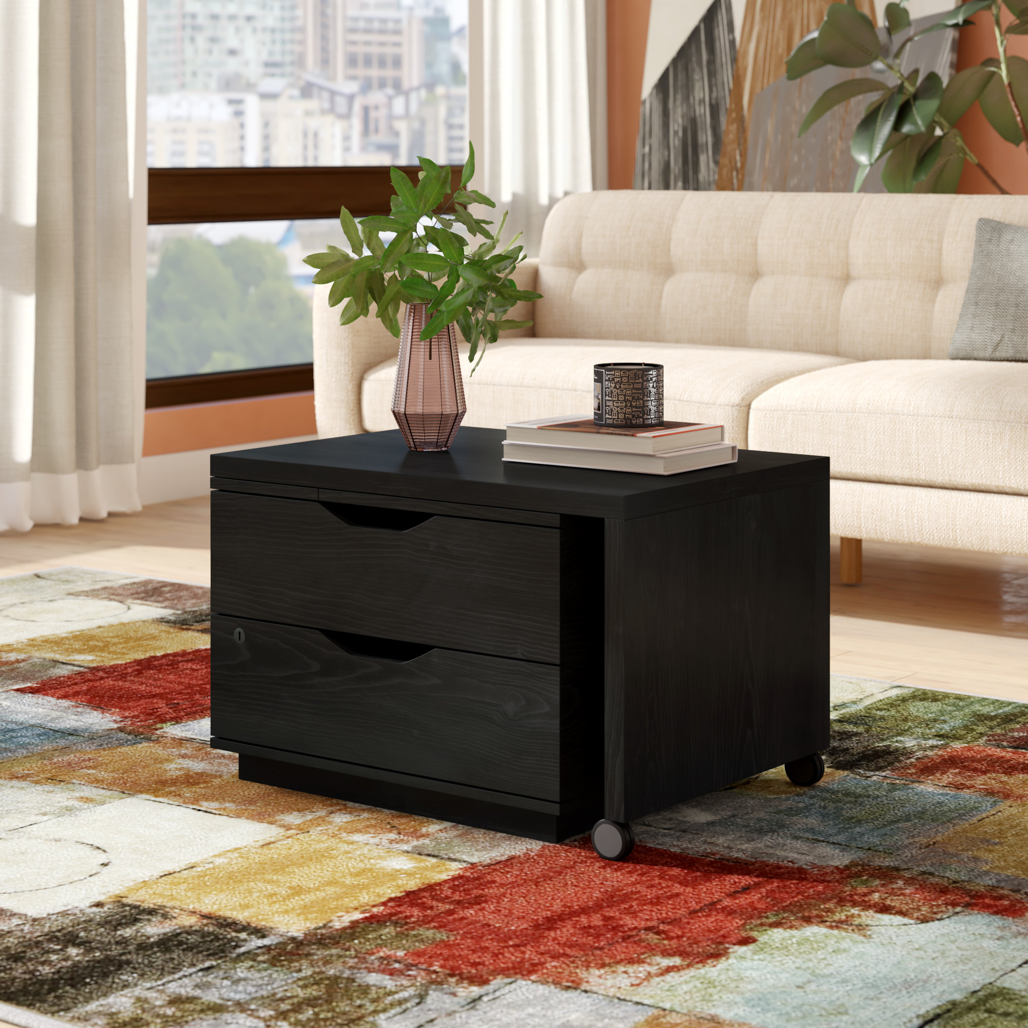 Ebern Designs Laila Lift Top Coffee Table With Storage Reviews Our Sites