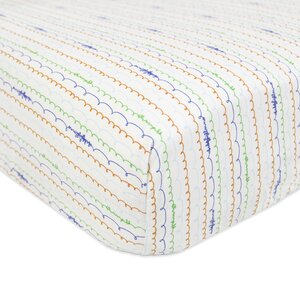 Alphabets Fitted Crib Sheet