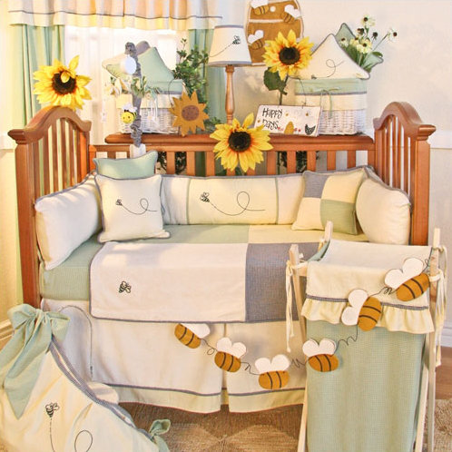 bumble bee crib bedding