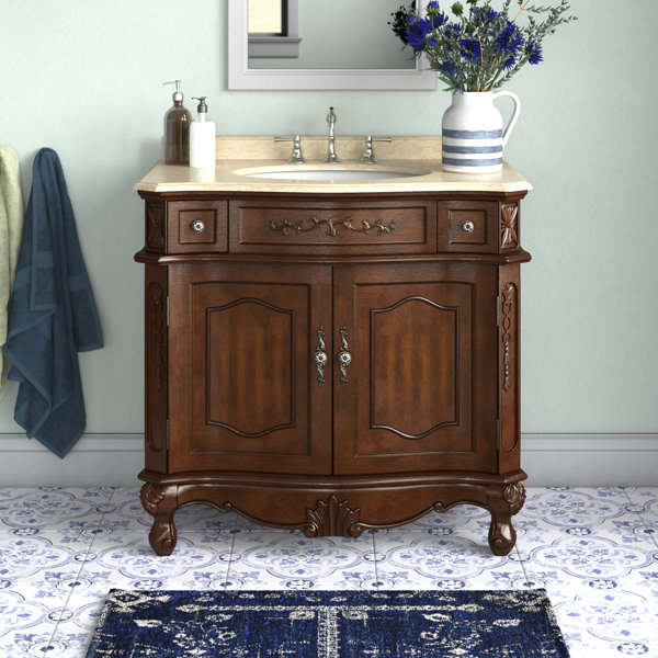 Lark Manor Gondola 36'' Free-standing Single Bathroom Vanity with ...
