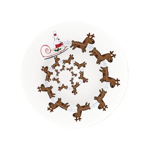 Holiday Christmas Spiral Panettone Platter