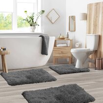 Suede Rugs Carpets Bathroom Silicone Floor Shaggy Bath Memory Foam Kitchen Mats 