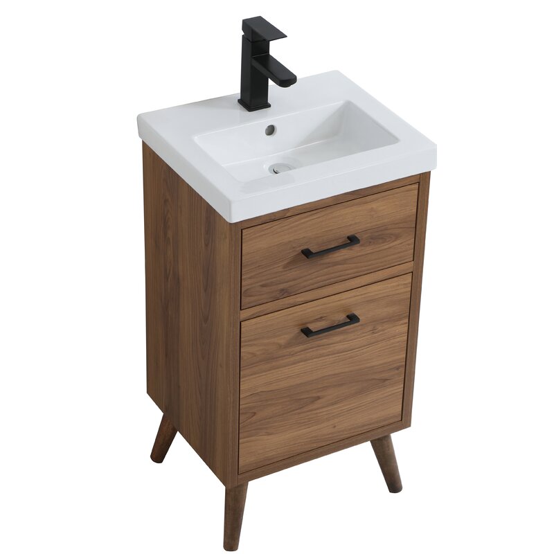 Foundstone Joel 18 Single Bathroom Vanity Set Reviews Wayfair